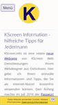 Mobile Screenshot of kscreen.info