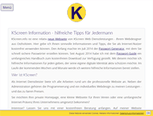 Tablet Screenshot of kscreen.info